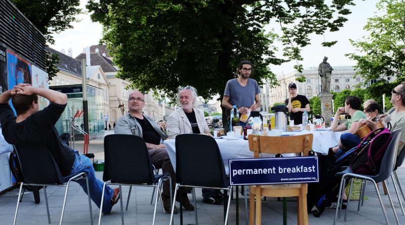 permanent breakfast Kunsthalle Wien